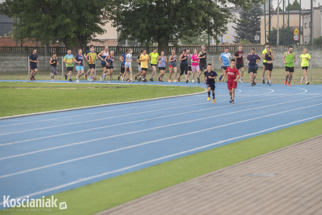 Biegowy trening z mistrzem