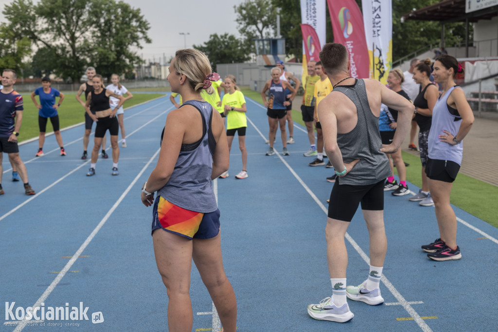 Biegowy trening z mistrzem