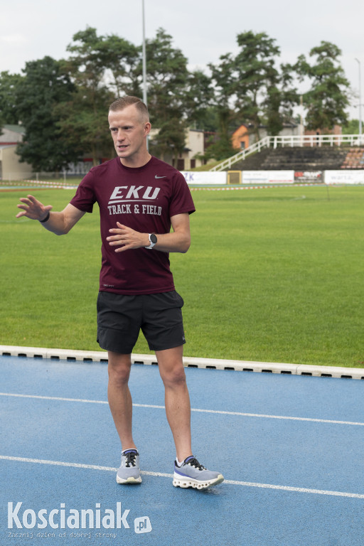 Biegowy trening z mistrzem