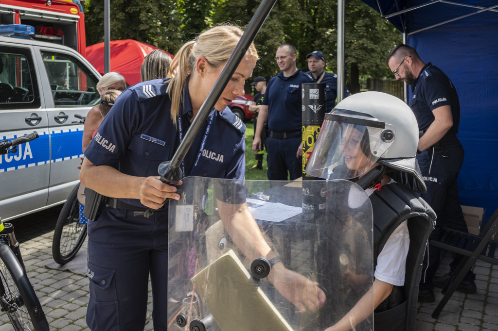 Rodzinny Piknik Bezpieczeństwa policji