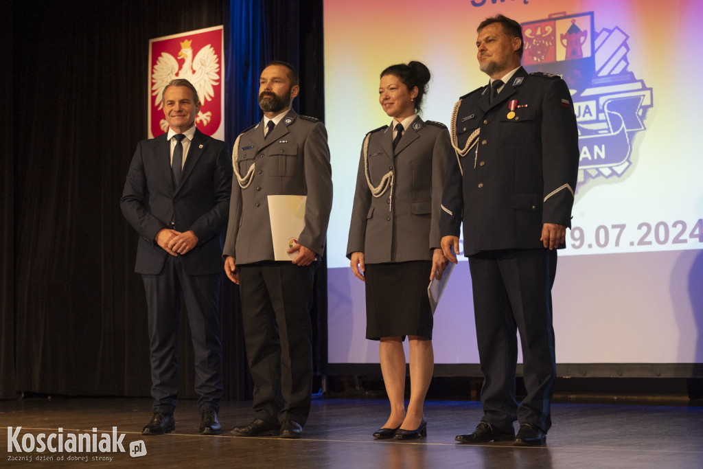 Obchody święta policji w Kościanie