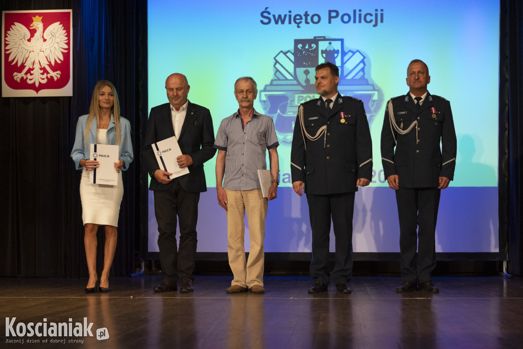 Obchody święta policji w Kościanie