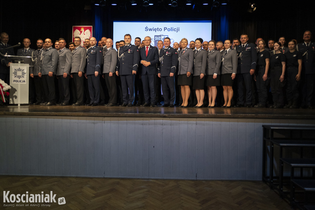 Obchody święta policji w Kościanie