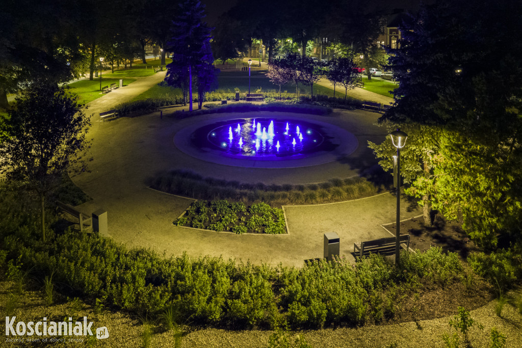 Fontanny i nocne iluminacje powinny działać