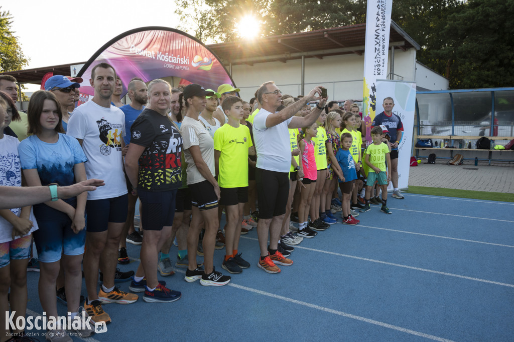 Trening przed półmaratonem z Szymanowskim