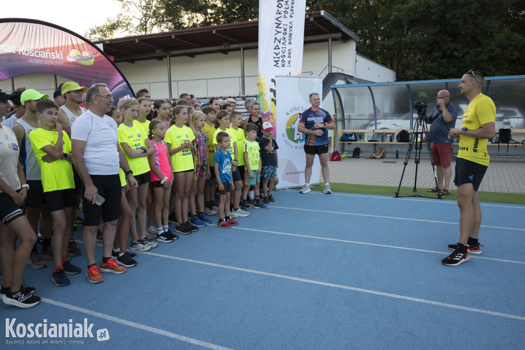 Trening przed półmaratonem z Szymanowskim