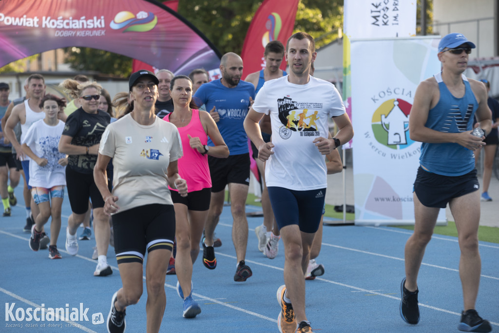 Trening przed półmaratonem z Szymanowskim