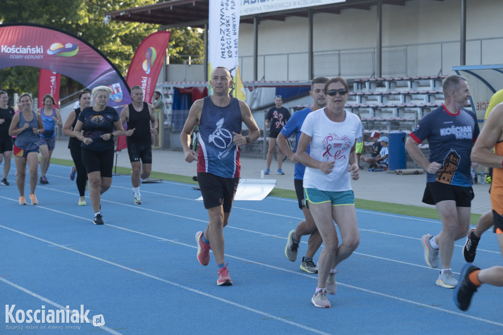 Trening przed półmaratonem z Szymanowskim