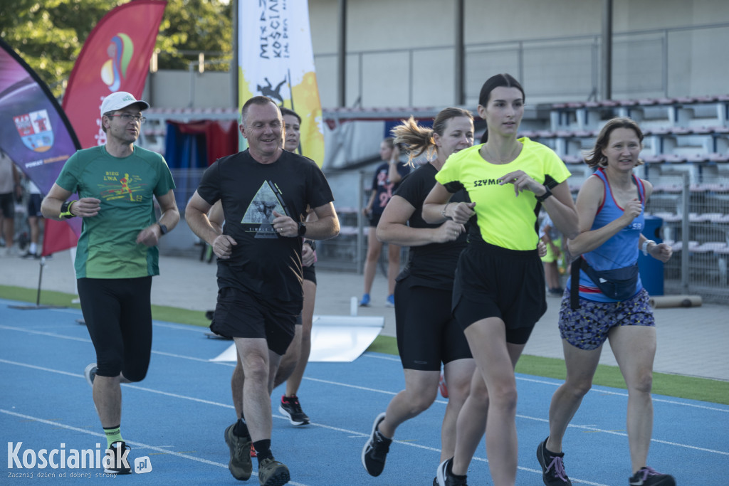 Trening przed półmaratonem z Szymanowskim