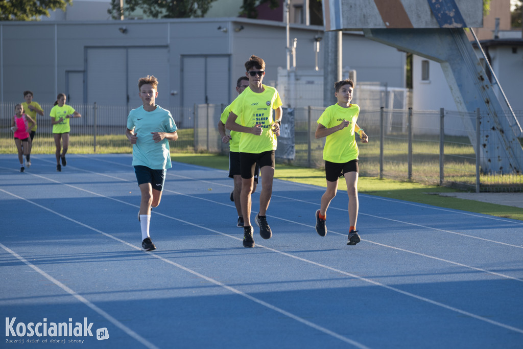 Trening przed półmaratonem z Szymanowskim