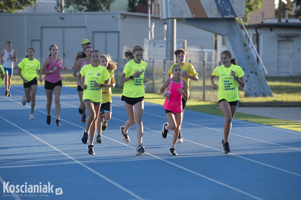 Trening przed półmaratonem z Szymanowskim