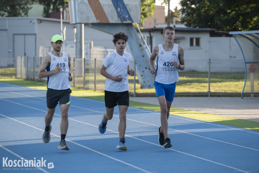 Trening przed półmaratonem z Szymanowskim