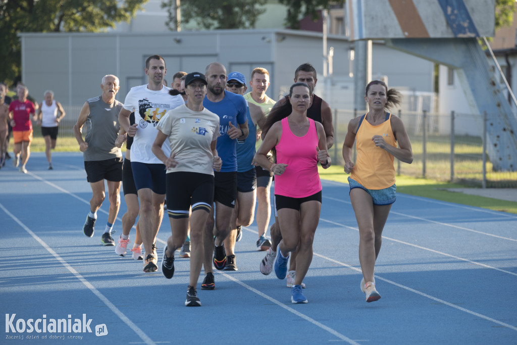 Trening przed półmaratonem z Szymanowskim