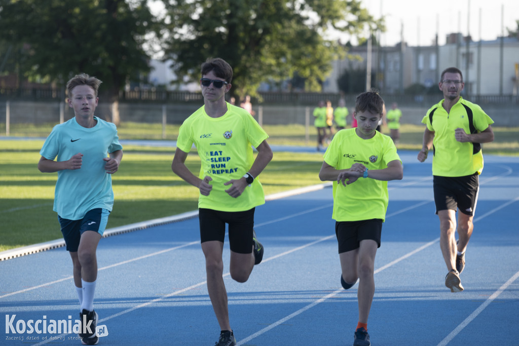 Trening przed półmaratonem z Szymanowskim