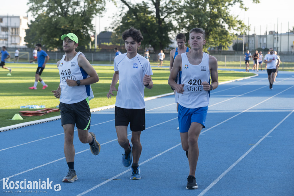 Trening przed półmaratonem z Szymanowskim