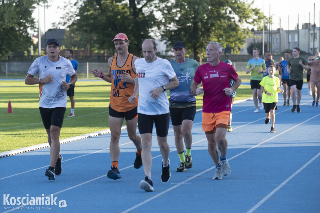 Trening przed półmaratonem z Szymanowskim