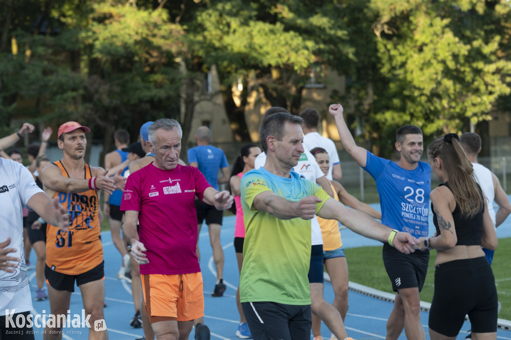 Trening przed półmaratonem z Szymanowskim