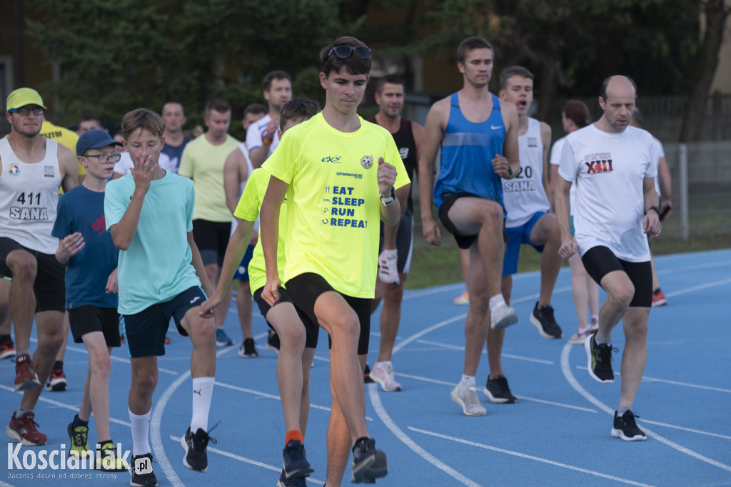 Trening przed półmaratonem z Szymanowskim