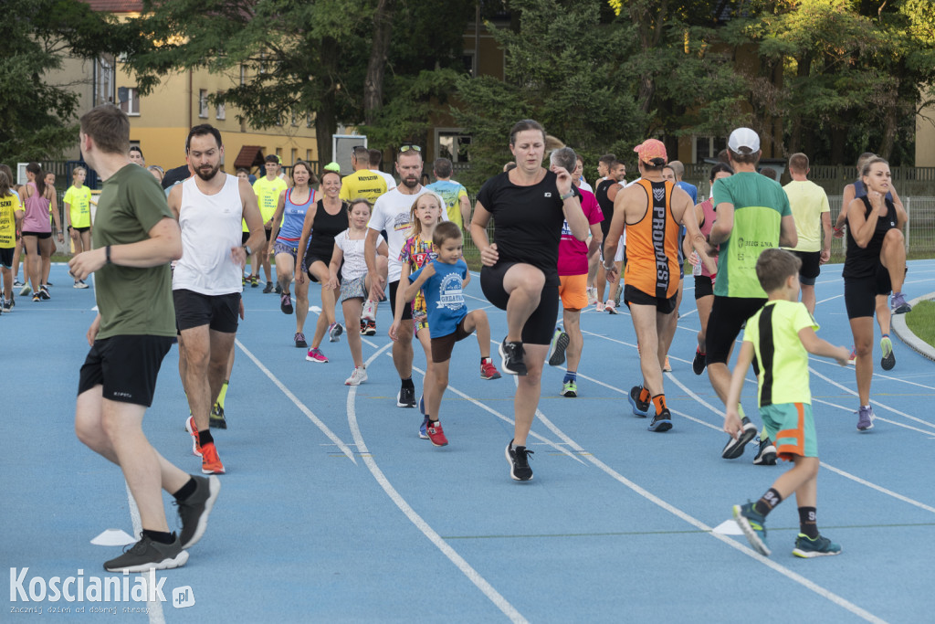 Trening przed półmaratonem z Szymanowskim