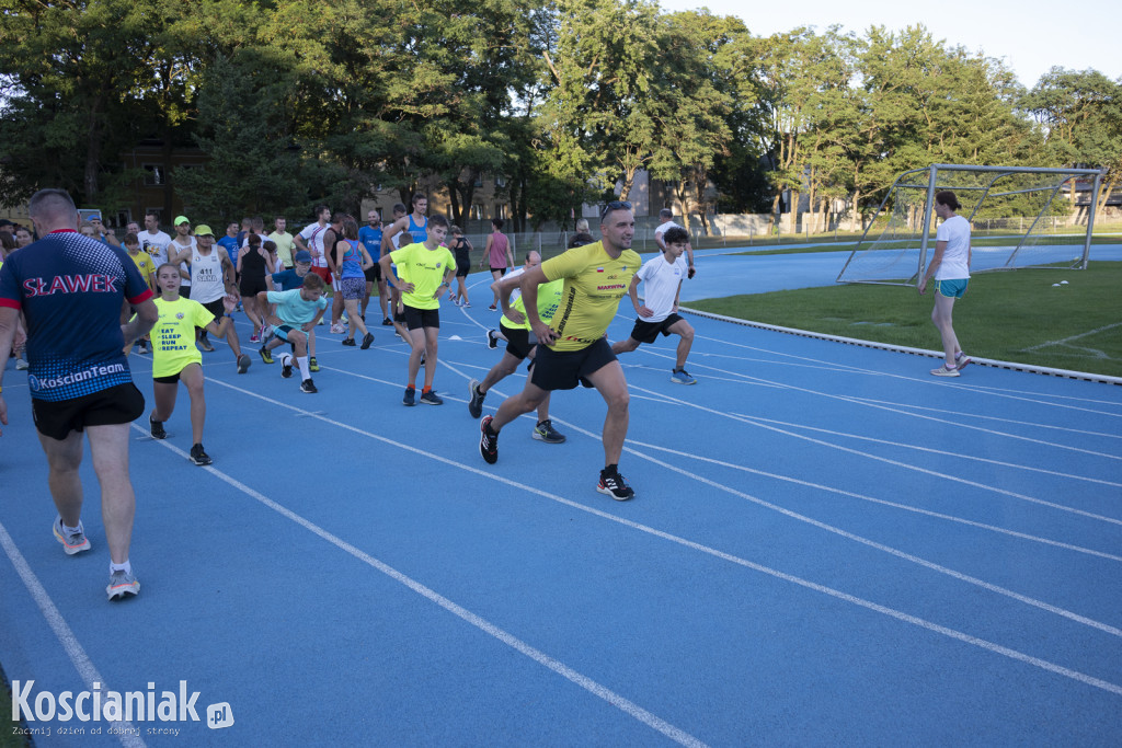 Trening przed półmaratonem z Szymanowskim