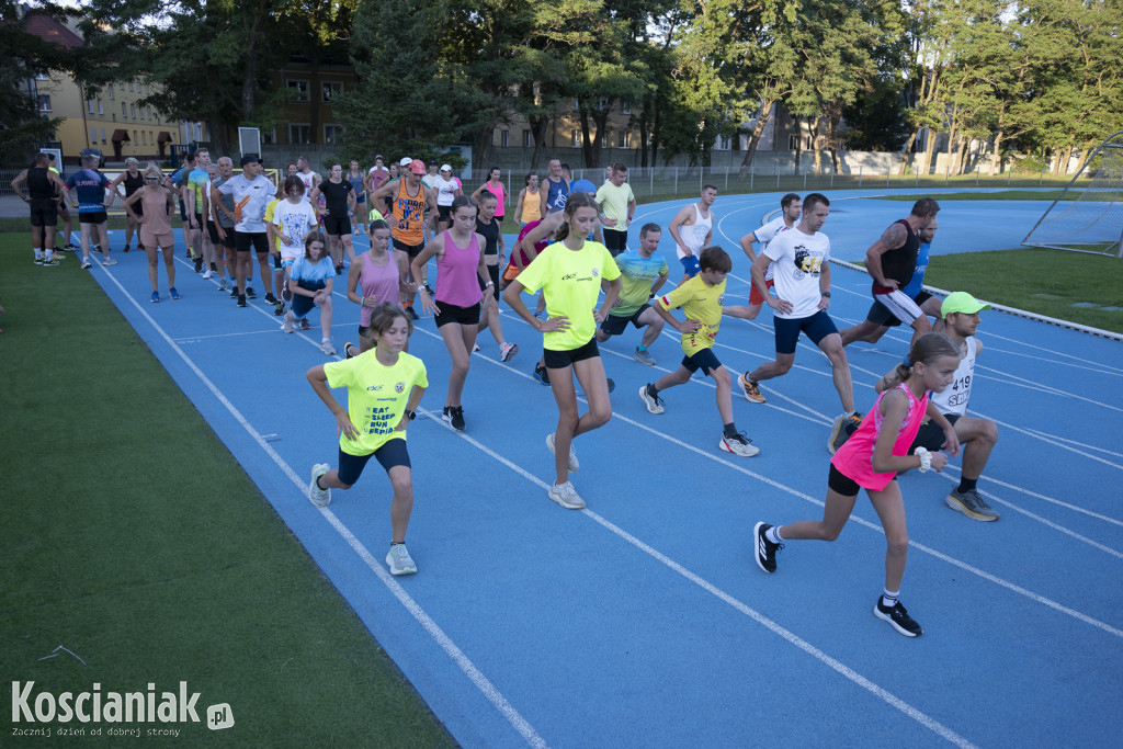 Trening przed półmaratonem z Szymanowskim