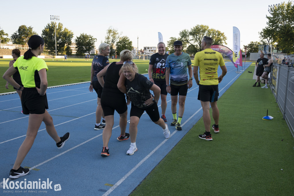 Trening przed półmaratonem z Szymanowskim