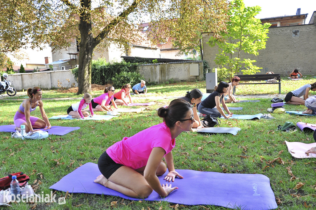 Ostatnia wakacyjna „Joga na trawie”