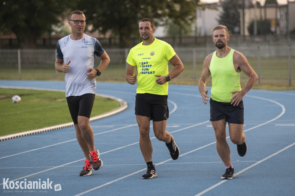 Trening przed półmaratonem z Danielem Bosym