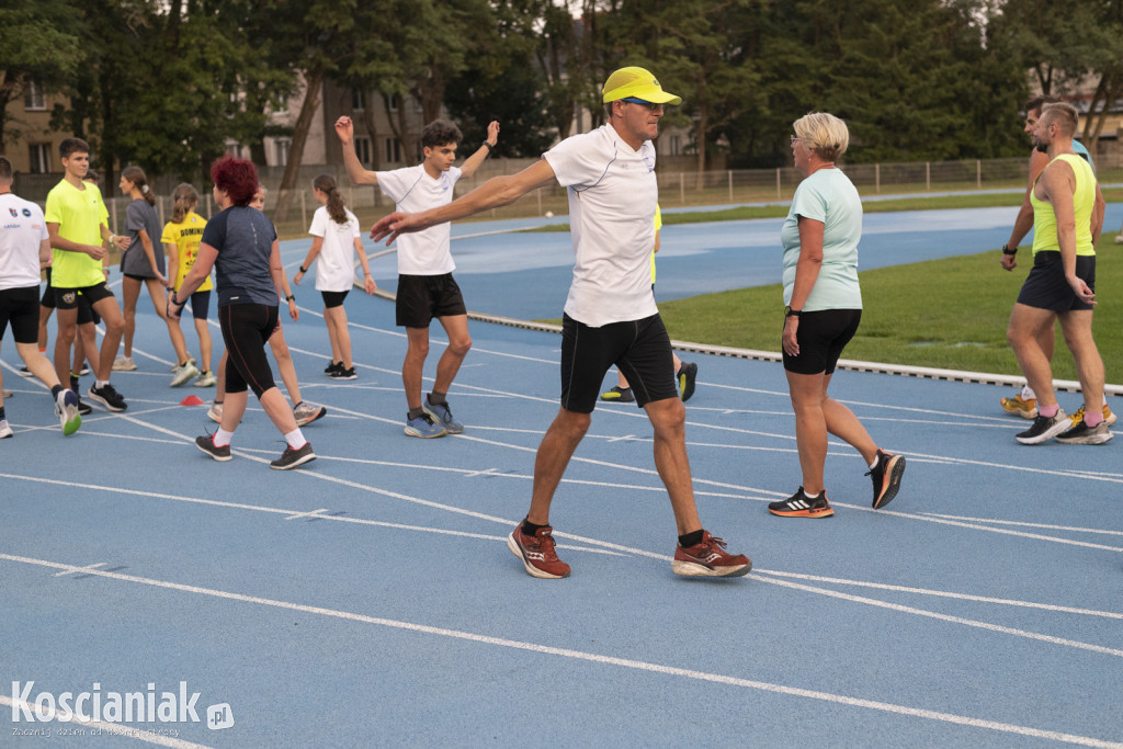 Trening przed półmaratonem z Danielem Bosym