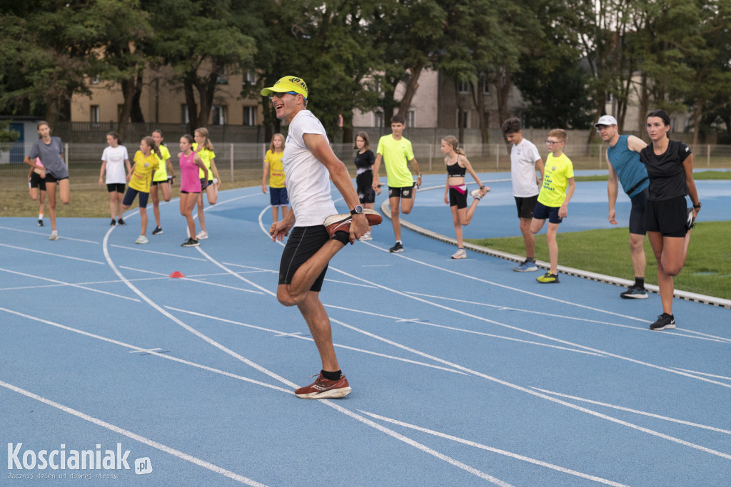 Trening przed półmaratonem z Danielem Bosym