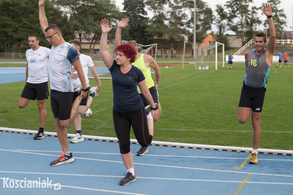 Trening przed półmaratonem z Danielem Bosym