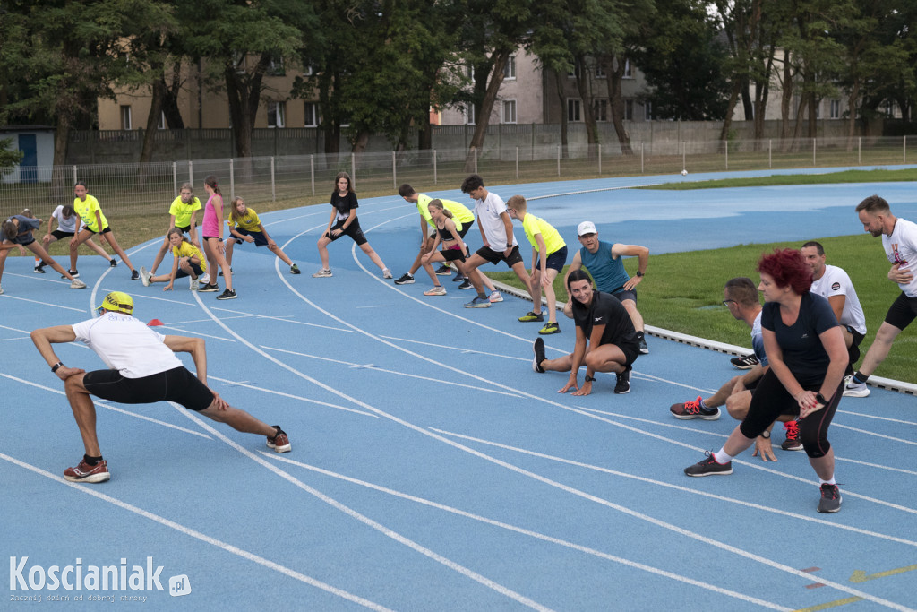 Trening przed półmaratonem z Danielem Bosym