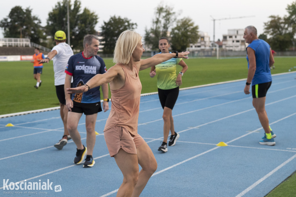 Trening przed półmaratonem z Danielem Bosym