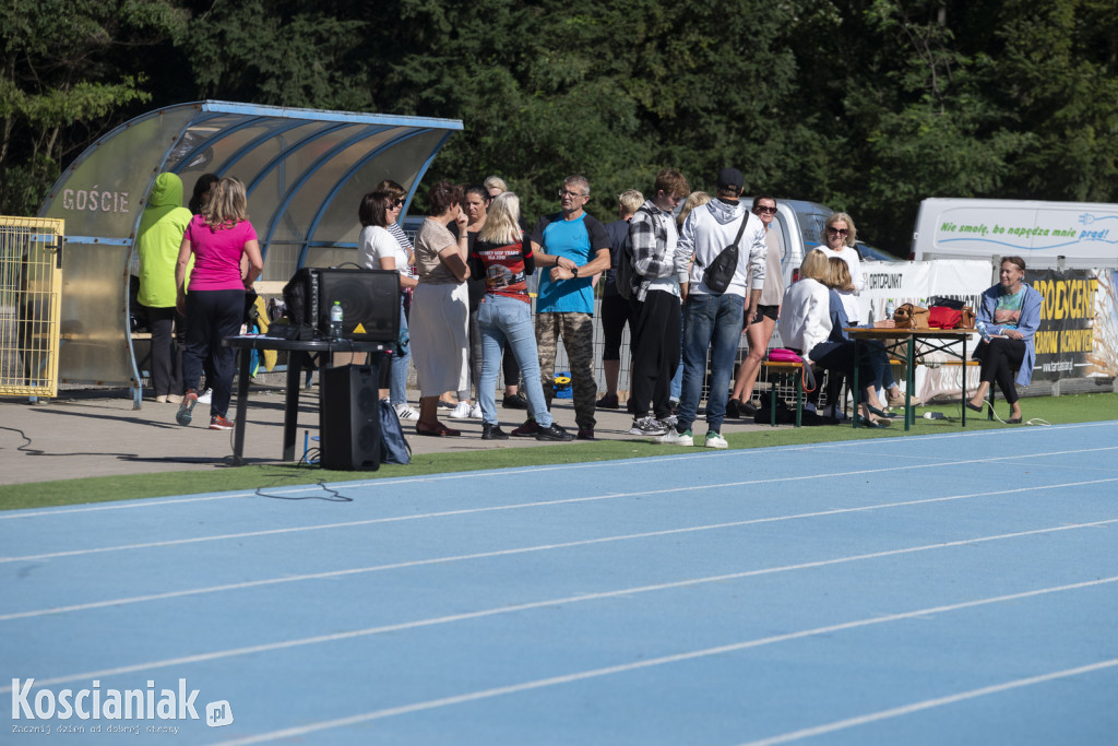 Dominik Wolff na stadionie z Kolbergowiczami