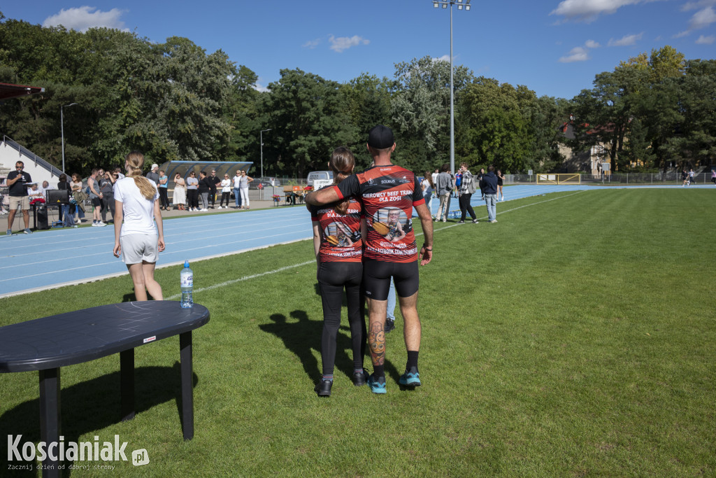 Dominik Wolff na stadionie z Kolbergowiczami