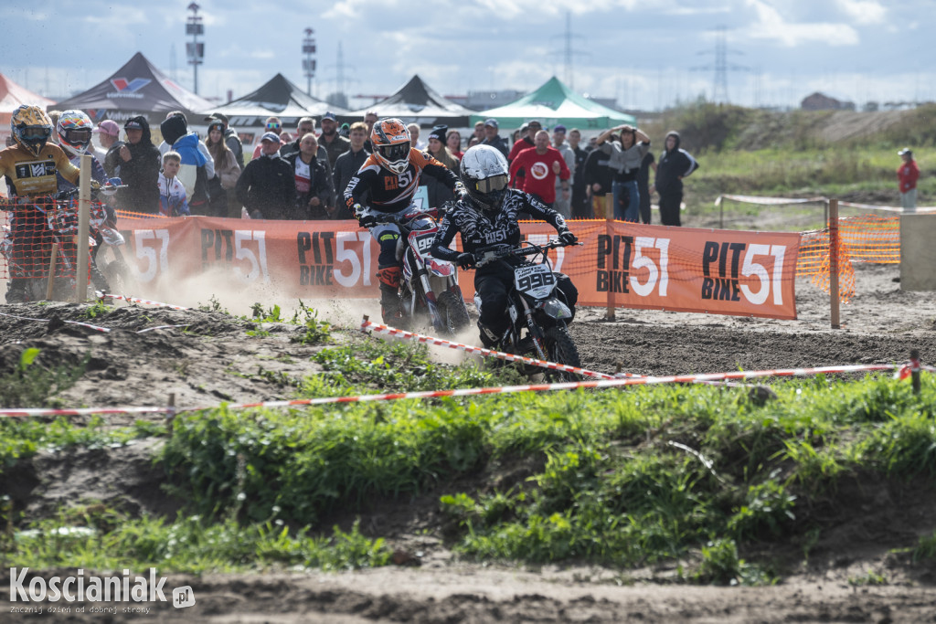 Trwają zawody PIT BIKE OFF-ROAD 2024 w Kiełczewie