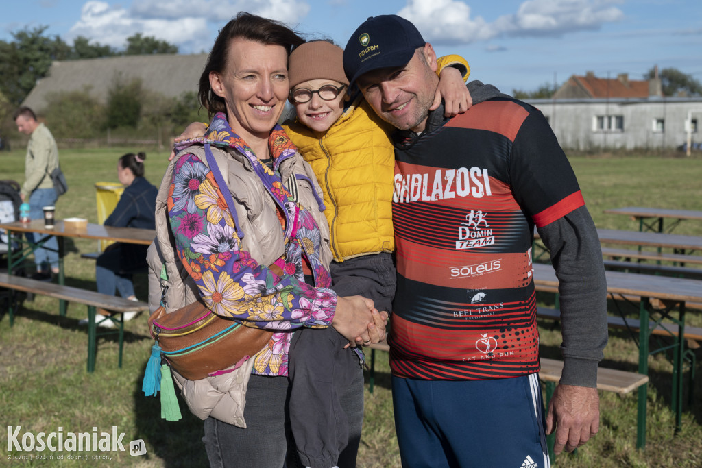 Dominik i Rafał przebiegli wspólnie dla Zosi