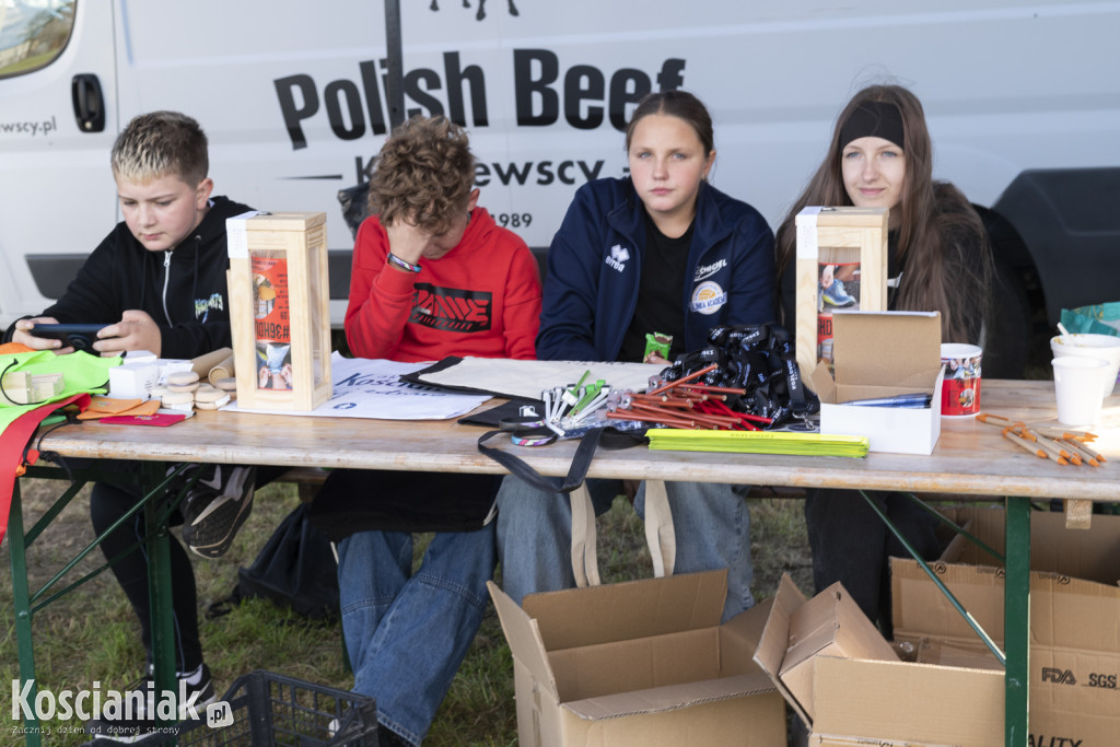 Dominik i Rafał przebiegli wspólnie dla Zosi