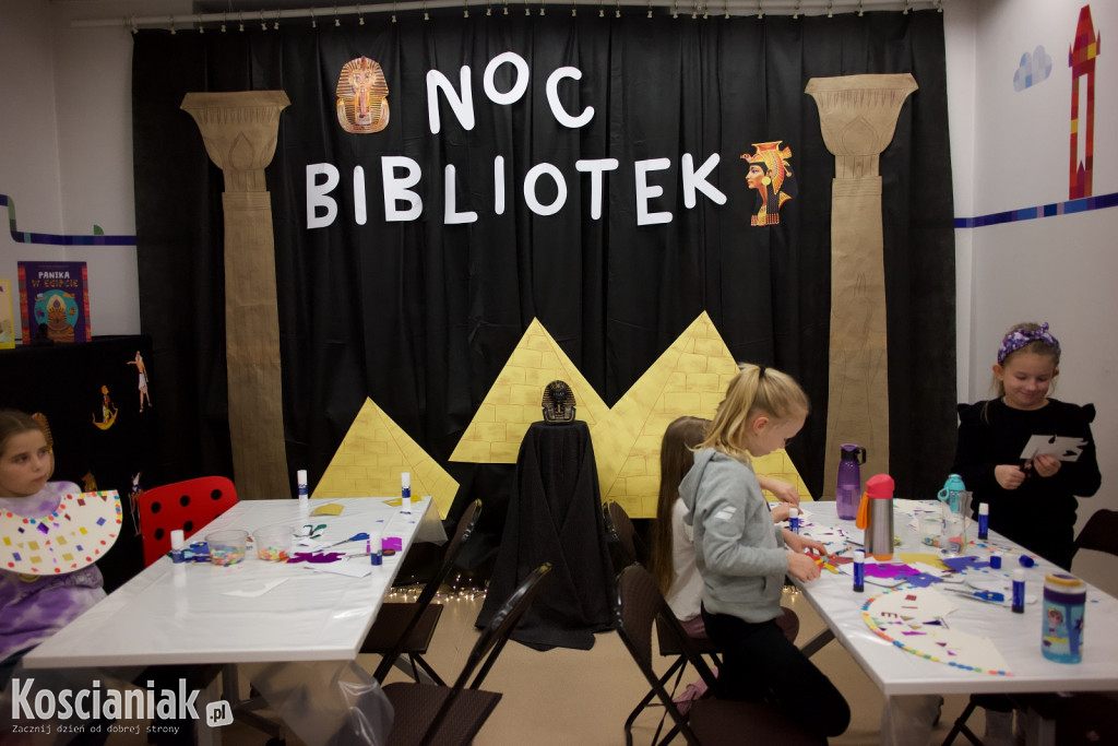 Noc Bibliotek 2024 w kościańskiej bibliotece