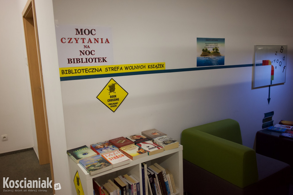 Noc Bibliotek 2024 w kościańskiej bibliotece