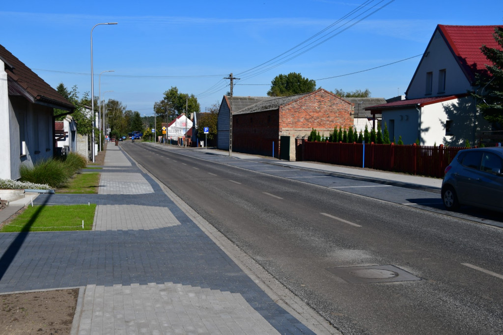 Zakończono remont drogi Szczodrowo-Sierakowo