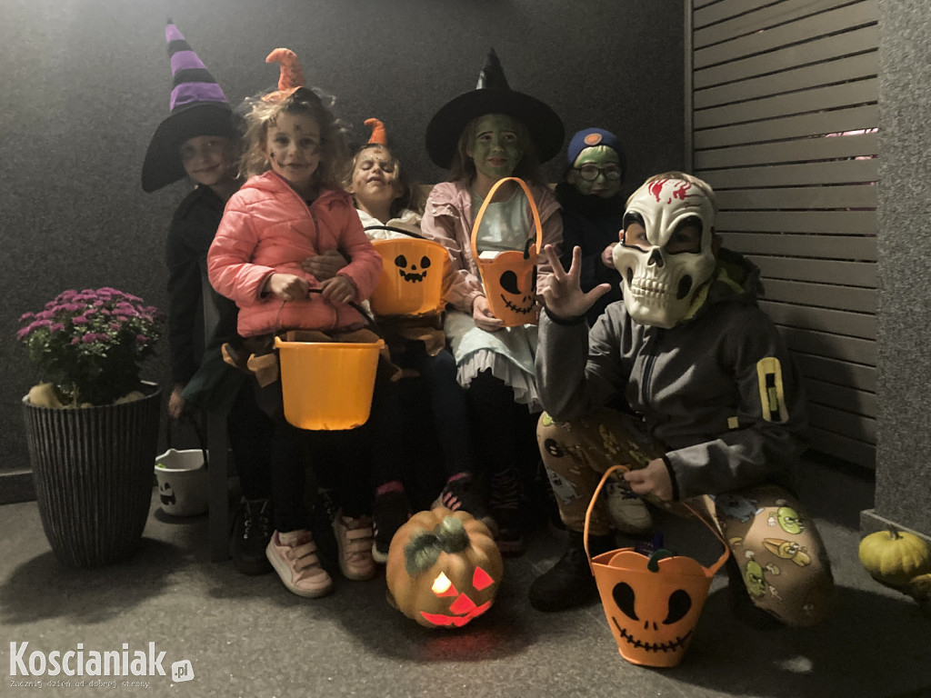 Halloween na ulicach Kościana i okolic