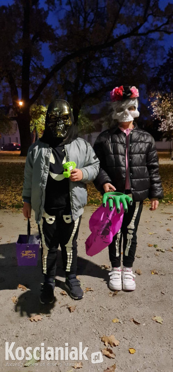 Halloween na ulicach Kościana i okolic