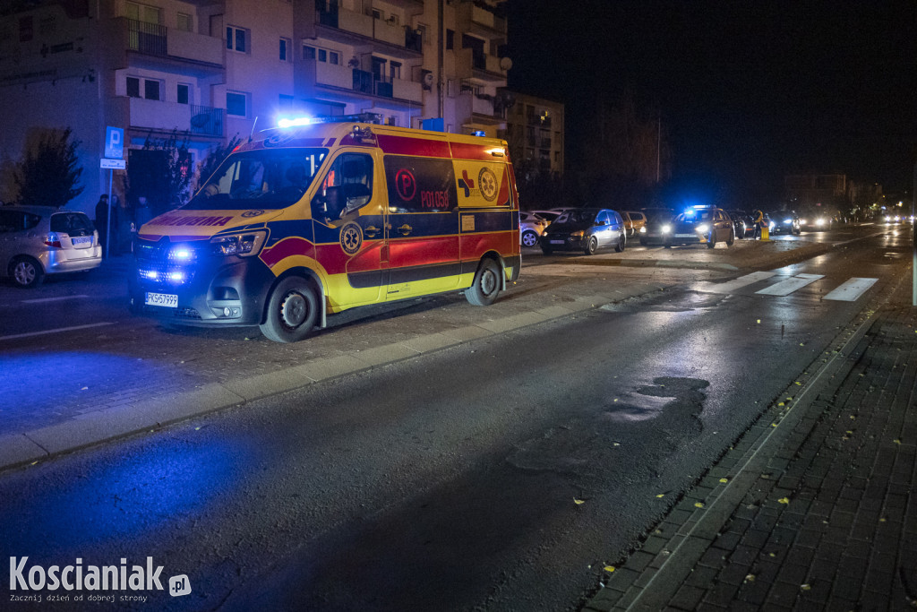 Starsza pani potrącona na Śmigielskiej