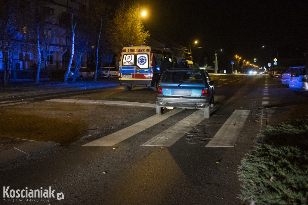 Starsza pani potrącona na Śmigielskiej