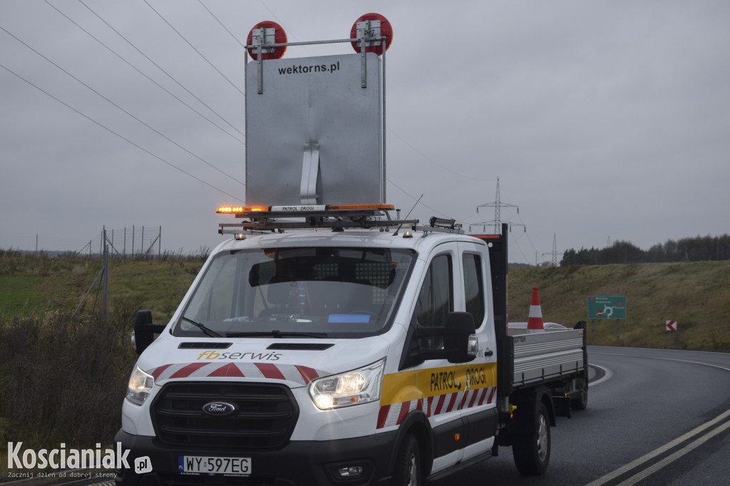 Pijany kierowca dachował za Radomickiem