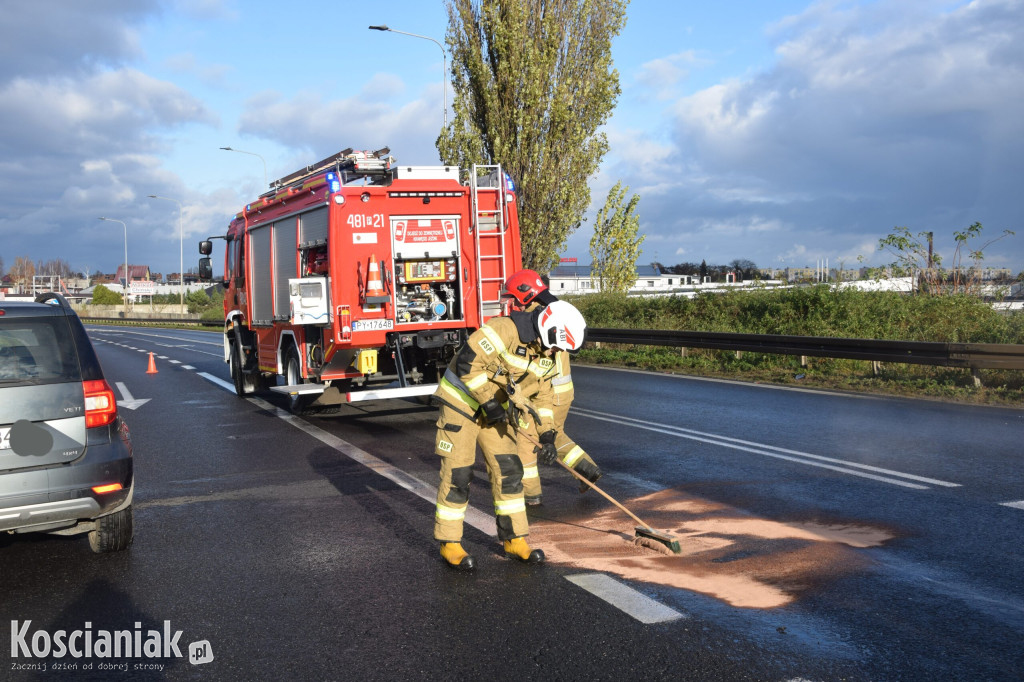 Nie ustąpiła pierwszeństwa doprowadzając do kolizji