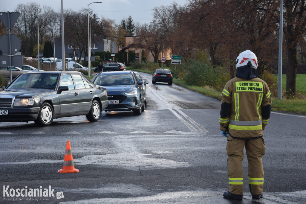 Nie ustąpiła pierwszeństwa doprowadzając do kolizji