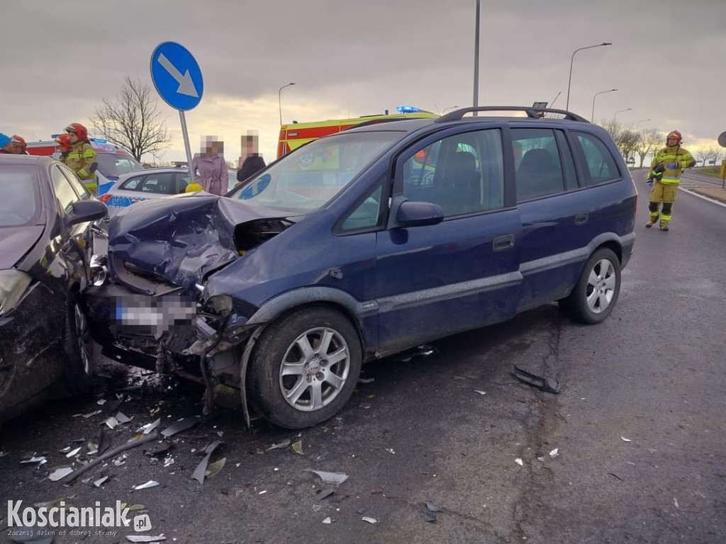 Nie ustąpiła pierwszeństwa doprowadzając do kolizji