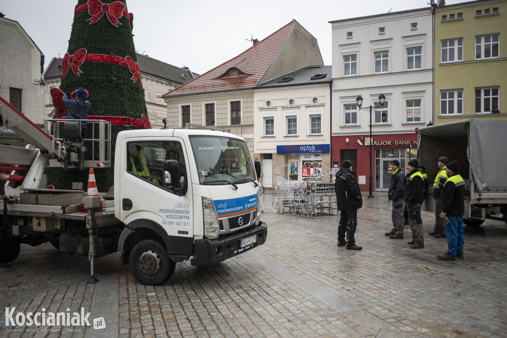 Kościan stroi się na święta